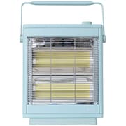 遠赤外線ヒーター 2段階切り替え（強・弱）/転倒時自動OFF/過熱自動電源OFF機能搭載 パウダーブルー LCAWA001-PB