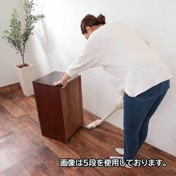 オスマック TIK-266 リビングチェスト キャスター付き 6段 収納 ヨドバシ.com - オスマック リビングチェスト キャスター付き 6