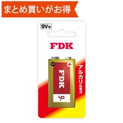 アルカリ乾電池 9V形 6LR61（B）