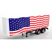 RK180169 Truck Trailer Stars＆Stripes [ダイキャストミニカー]