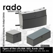 RDM35S11 1/35 WWII ドイツ 第503重戦車大隊タイガーI重戦車用 アクセサリーセット 1943年クルスク [プラモデル用パーツ]