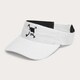 FOS800037 [スカル バイザー レディース WHITE]