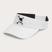 FOS800037 [スカル バイザー レディース WHITE]