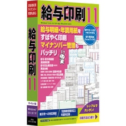 CIDD49 給与印刷 11 [パソコンソフト]