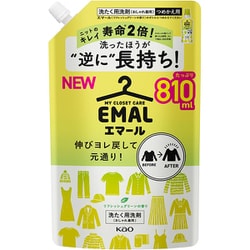 エマール リフレッシュグリーンの香り 詰め替え 810ml [おしゃれ着洗剤]