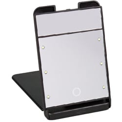 ブライトニングミラータッチミニ ブラック 鏡面サイズ：87×26mm YLD-1600