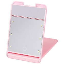ブライトニングミラータッチミニ ピンク 鏡面サイズ：87×26mm YLD-1600
