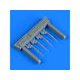 QIC72684 1/72 Bf109F/G/K主脚アクチュエーター 4個入 （エデュアルド用） [プラモデル用パーツ]