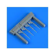 QIC72684 1/72 Bf109F/G/K主脚アクチュエーター 4個入 （エデュアルド用） [プラモデル用パーツ]