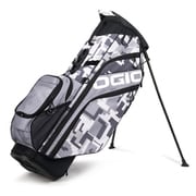 キャディバッグ スタンド WOODE HYBRID 10型 47インチ 8分割 2.5kg サイバーカモ