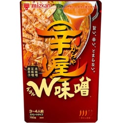 辛屋 W味噌鍋つゆ ストレートタイプ 750g