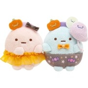MO15701 すみっコぐらし てのりぬいぐるみセット 「おばけのナイトパークハロウィン」テーマ たぴおか（ピンク）＆たぴおか（ブルー） [キャラクターグッズ]