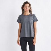 水陸両用 速乾 UVカットTシャツ ENERGY RST234546 CHA Lサイズ [フィットネス ヨガ 水陸両用 シャツ レディース]