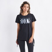 水陸両用 速乾 UVカットTシャツ SOMEHOW RST234548 BLK Mサイズ [フィットネス ヨガ 水陸両用 シャツ レディース]