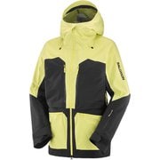 QST GORE-TEX PRO JACKET M LC2125900 DEEP BLACK/CHARLOCK Lサイズ [スキーウェア ジャケット メンズ]