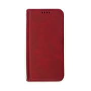 AC-P23P-PB RD [iPhone 15 Pro 用 ソフトレザー手帳型ケース レッド]