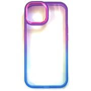 AC-P23-NC2 [iPhone 15 用 グラデーションバックカバーケース パープルグラデ]