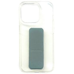 AC-P23P-SSK GY [iPhone 15 Pro 用 耐衝撃2Weyスタンドベルトケース グレー]