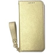 AC-P23P-SHY2SG [iPhone 15 Pro 用 シャイニー手帳型ケース ショートストラップ付 ピンク]