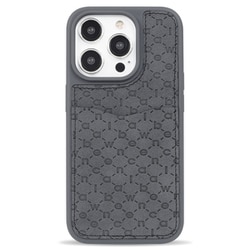 MD754094 [iPhone 15 Pro 用 NB カード収納付き背面モノグラム ブルーグレー]