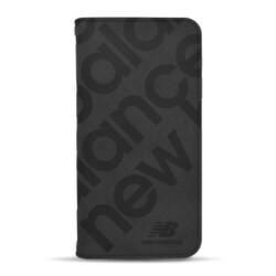 MD753981 [iPhone 15 Pro Max 用 NB 手帳スタンプロゴスエード ブラック]