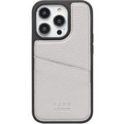 MD754192 [iPhone 15 Pro 用 nano universe 背面シンプルロゴ グレー]