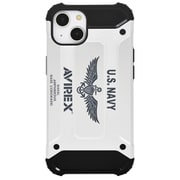MD754273 [iPhone 15 用 AVIREX 耐衝撃アーミータフ シルバー]