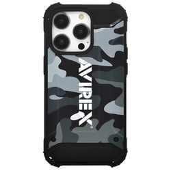 MD754301 [iPhone 15 Pro 用 AVIREX 耐衝撃アーミータフ 迷彩]