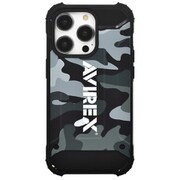 MD754301 [iPhone 15 Pro 用 AVIREX 耐衝撃アーミータフ 迷彩]