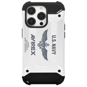 MD754303 [iPhone 15 Pro 用 AVIREX 耐衝撃アーミータフ シルバー]