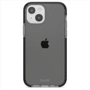 15942 [Seethru 耐衝撃クリアケース iPhone 15 用 Black]