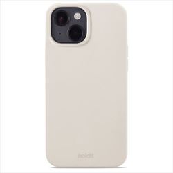15974 [ソフトタッチシリコーンケース iPhone 15 用 Light Beige]