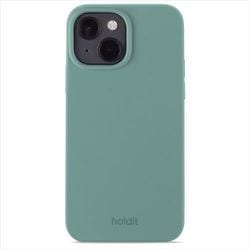 15975 [ソフトタッチシリコーンケース iPhone 15 用 Moss Green]