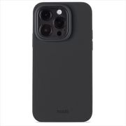 15990 [ソフトタッチシリコーンケース iPhone 15 Pro Black]