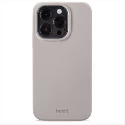 15991 [ソフトタッチシリコーンケース iPhone 15 Pro Taupe]