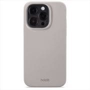 15991 [ソフトタッチシリコーンケース iPhone 15 Pro Taupe]