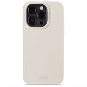15994 [ソフトタッチシリコーンケース iPhone 15 Pro Light Beige]