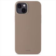 15982 [ソフトタッチシリコーンケース iPhone 15 Plus用 Mocha Brown]