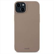 15952 [Slim Case iPhone 15 Plus用 薄型ハードケース Mocha Brown]