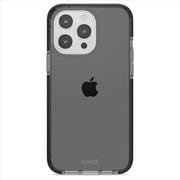 15968 [Seethru 耐衝撃クリアケース iPhone 15 Pro Max用 Black]