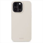 16004 [ソフトタッチシリコーンケース iPhone 15 Pro Max用 Light Beige]