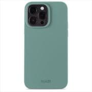 16005 [ソフトタッチシリコーンケース iPhone 15 Pro Max用 Moss Green]