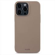 15962 [Slim Case iPhone 15 Pro Max用 薄型ハードケース Mocha Brown]