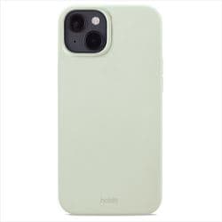 15989 [ソフトタッチシリコーン iPhone 15 Plus用 ケース White Moss]