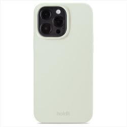16009 [ソフトタッチシリコーン iPhone 15 Pro Max用 ケース White Moss]