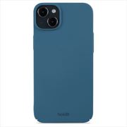 15953 [Slim Case iPhone 15 Plus用 薄型ハードケース Denim Blue]