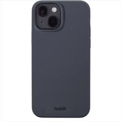 16124 [ソフトタッチシリコーン iPhone 15 用 ケース Navy]