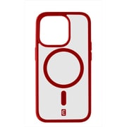 POPMAGIPH15PROR [POPMAG iPhone 15 Pro用 MagSafe対応 耐衝撃ケース レッド]