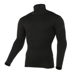 52MJ050409 [バイオギアブレスサーモデラックスウォームハイネック長袖 ブラック 2XL （MEN’S）]