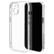 7619IP361HB [iPhone 15用 ケースカバー ハイブリッド TPU×アクリル RHINO ライノ 極限保護 耐衝撃吸収 MIL規格 クリア]